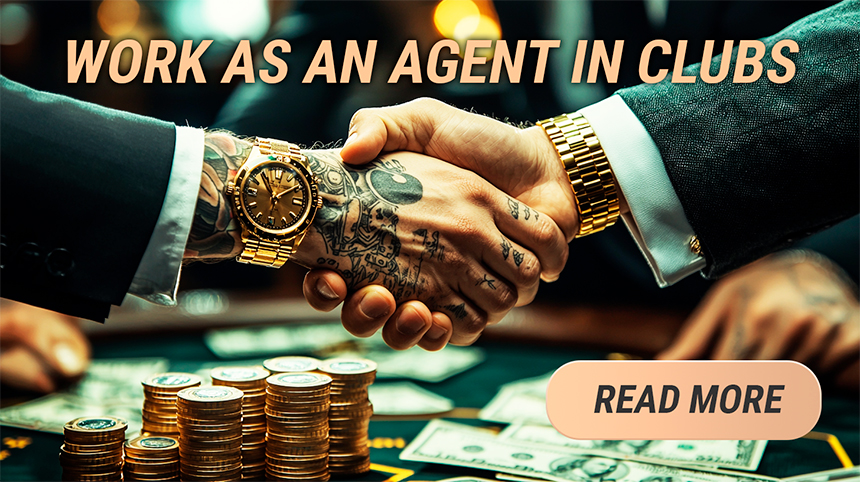 BECOME AN AGENT IN CLUBS